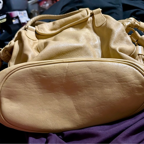 See by Chloe yellow leather bag with tassel - Picture 5 of 6